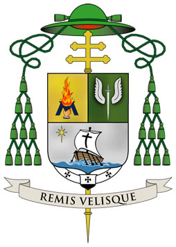 ESCUDO EPISCOPAL DEL ARZOBISPADO DE PIURA